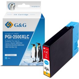 Глава за CANON MAXIFY MB 5350/5050/IB 4050 - Cyan - ink cartridge - /2500/ - PGI-2500XLC (PGI2500XLC) - 9265B001 - P№ NP-C-2500