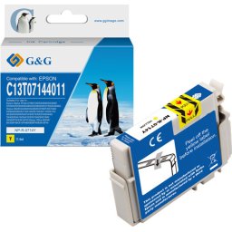 Глава за EPSON D78/92/120/DX 4000/4050/4400/4450/5000/5050/6000/50/7000F/7400/50/S20/SX 205/400/NX 400/BX 300F - Yellow - T0714/