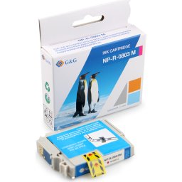 Глава за EPSON STYLUS PHOTO R 265/360/RX 560/585/685/P 50/PX 650/660/700/710/720/800/810 - Magenta - T0803M - G&G