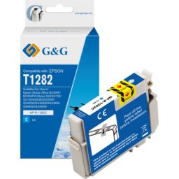 Глава за Epson Stylus Office BX 305F/305FW/Stylus S 22/SX 125/420W/425W - Cyan - T1282 - G&G