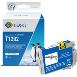 Глава за EPSON Stylus Office BX 305F/525WD/Stylus BX 305FW/320FW/625FWD/SX 420W/425W/525WD/620FW - Cyan - T1292 - G&G