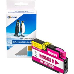 Глава за HP Officejet Pro 8100/8600 series - HIGH CAPACITY - Magenta - /951XL/ - CN047AE - P№ NP-H-0951XLM - G&G