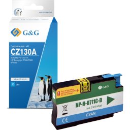 Глава за HEWLETT PACKARD Designjet T120/T520 e-Printer series - Cyan - /711C/ - CZ130A - P№ NP-H-711C - G&G