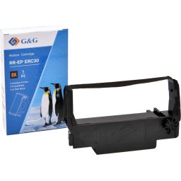 Лента за матричен принтер EPSON ERC 38/34/30/MICROS AUTOCUT 2000/4000 - Black - ERC-30/ERC-34/ERC-38 - P№ RR-EP-ERC30-BK - G&G -