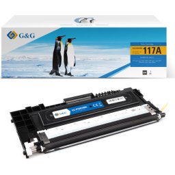 G&G Тонер касета за HP 117A Black - W2070A