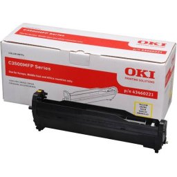 Барабанна тонер касета за OKI C 3520/3530/MC350/360 - Yellow - DRUM UNIT - P№ 43460221