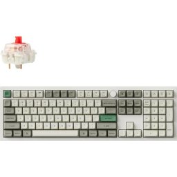 Механична клавиатура Keychron Q6 Max QMK Shell White - Gateron Jupiter Red