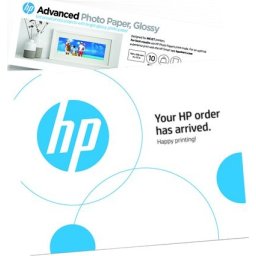 Хартия HP Advanced Photo Paper Gloss 10x30.5 cm - 10 sheets