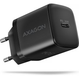 AXAGON ACU-PD30 wall charger 1x QC3.0/AFC/FCP/PD type-C, 30W, black