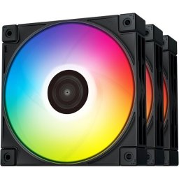 DeepCool Комплект вентилатори Fan Pack 3-in-1 3x120mm - FC120 Black, Addressable RGB
