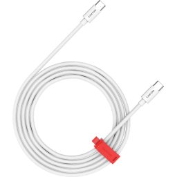 CANYON cable CC60AB C-C 60W Braided 1.2m White