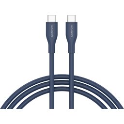CANYON cable CC60SC10 C-C 60W 1m Silicon Dark blue