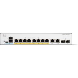 Комутатор Cisco Catalyst 1200 8-port GE, PoE, Ext PS, 2x1G Combo