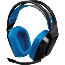 Слушалки Logitech G535 Headset Lightspeed Wireless PS5 - черен / син