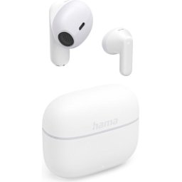 Блутут слушалки Hama Freedom Light II, Bluetooth, TWS, бял