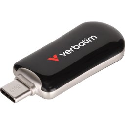 Памет Verbatim Plectra USB-C Flash Drive Black 64GB