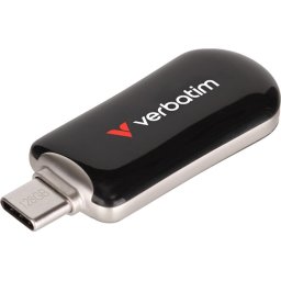 Памет Verbatim Plectra USB-C Flash Drive Black 128GB