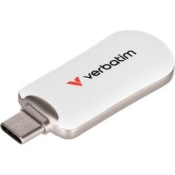 Памет Verbatim Plectra USB-C Flash Drive White 128GB