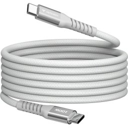 Кабел Verbatim Sync & Charge USB-C to USB-C 100W Magnetic 120 cm - Grey