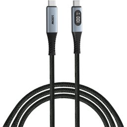 Кабел Verbatim Sync & Charge USB C to USB C 100W Display 120 cm