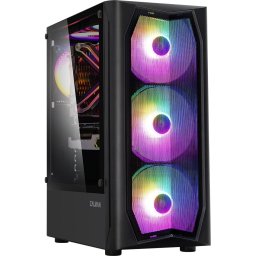 Zalman кутия за компютър Case ATX - N4 - RGB, Tempered Glass