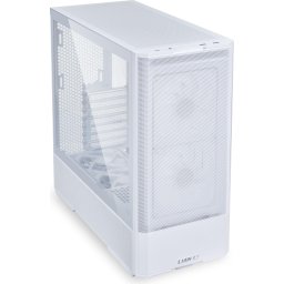Кутия Lian Li LANCOOL 207 Mid-Tower, Tempered Glass, Бяло