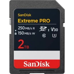 Карта памет SANDISK Extreme PRO SDXC 2TB