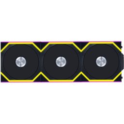 Вентилатори 3бр Lian Li UNI FAN SL Wireless ARGB PWM - 120 mm Черен + Контролер