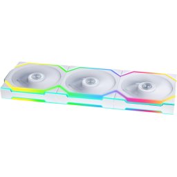 Вентилатори 3бр Lian Li UNI FAN SL Wireless ARGB PWM - 120 mm Бели + Контролер