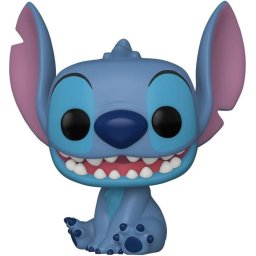 Фигурка Funko POP! Movies: Disney Lilo and Stitch, 065665, Stitch (Smiling Seated) #1045 Vinyl Figure