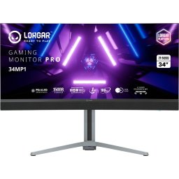 Монитор LORGAR 34MP1 - 34'' UWQHD MiniLED VA 180Hz, Curved