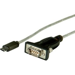 Roline USB-C to SERIAL DB9M cable 1.8m