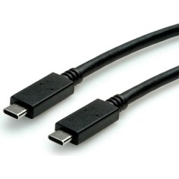 Roline Cable USB3.2 C-C, M/M, 0.5m, 100W PD