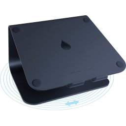 Поставка за лаптоп Rain Design mStand360 with Swivel Base - Midnight