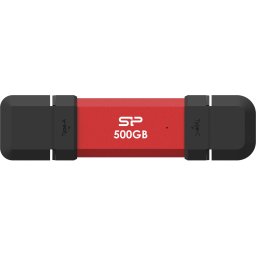 Външен SSD Silicon Power DS72 Red - 500GB