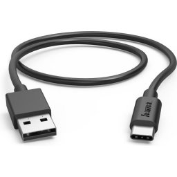 HAMA Кабел USB-C - USB А, 0,5 м, 480Мbit/ 3А, черен