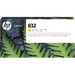 HP 832 1L Yellow Latex Ink Cartridge