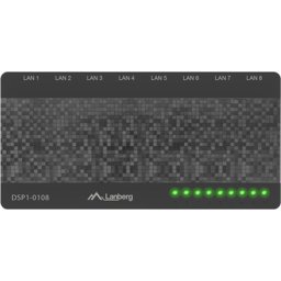 Комутатор Lanberg switch DSP1-0108 - 8-port, 100MB/s
