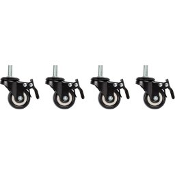 Аксесоар Lanberg castors x4 with thread and brake for wall mounting 19" cabinets