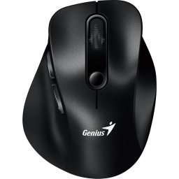 Genius безжина безшумна мишка Wireless Silent Mouse Ergo 9000S - Silent Bluetooth Black
