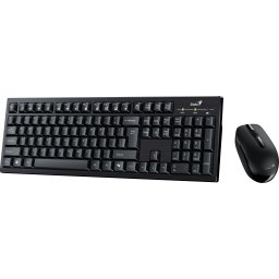 Комплект Клавиатура + Мишка Genius Wireless KM-8101 Black