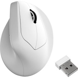Ергономична мишка Keychron M5 Wireless 8K - White