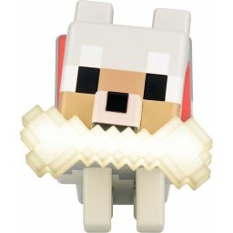 Лампа Paladone Glo Buddies: Minecraft - Wolf Light, PP14761MCF