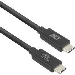 ACT Кабел USB-C - USB-C, 2 м / USB4, 20Gbps, 240W, сертифициран USB-IF
