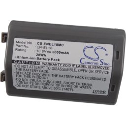 Батерия за апарат NIKON D4,D5,D500,D800 EN-EL18MC 10.8V 2600mAh LiIon Cameron Sino