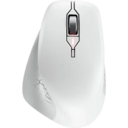 CHERRY Stream ергономична безшумна мишка Comfort, 6 бут, 4000dpi, бяла