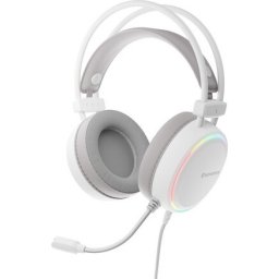 Слушалки Genesis Headset Neon 613 G2 With Microphone RGB Illumination White