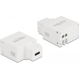 Модул Delock, USB-C порт за зареждане, За монтаж на панел Keystone