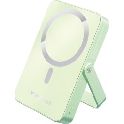Външна батерия Verbatim Charge 'n' Go Power Bank with Stand Magnetic Wireless 10000mAh Green