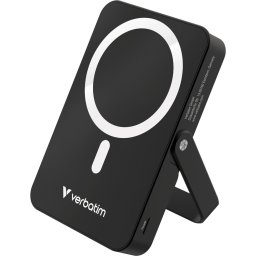 Външна батерия Verbatim Charge 'n' Go Power Bank with Stand Magnetic Wireless 10000mAh Black